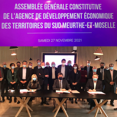 Lancement de l'Agence de développement économique ces territoires de sud meurthe-et-moselle