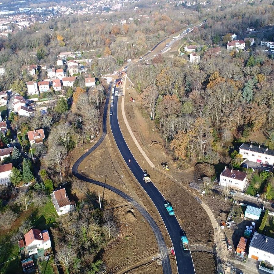 La voie de contournement de Malzéville ouverte à la circulation— Métropole du Grand Nancy