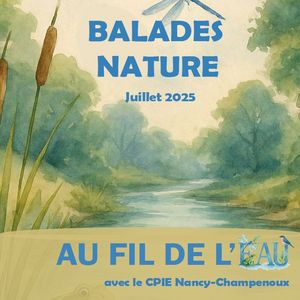 Balades nature au fil de l'eau