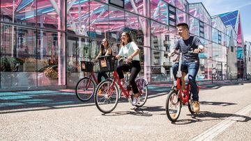 Déplacement à Vélo