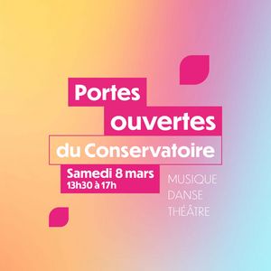 Inscriptions 2025/2026 au Conservatoire