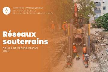 Aménagement pour les réseaux sous-terrains