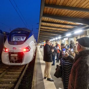 Lancement de la ligne de train Nancy-Lyon