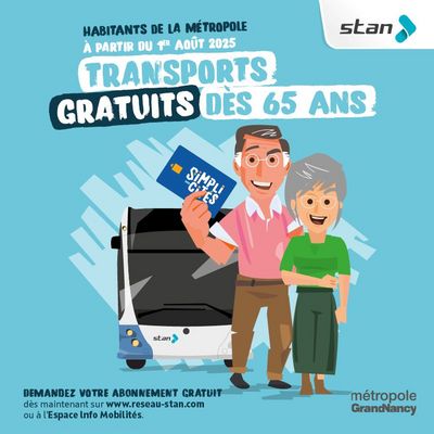 Gratuité des transports pour les séniors