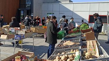 Association LORTIE avec le Pop up emploi, des étudiantes de l'IRTS et tous leurs partenaires sur Place à vivreS