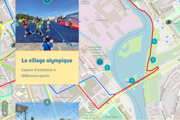 Plan interactif du site des 2 Rives