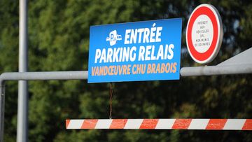 Entrée du P+R Vandœuvre CHU Brabois Entrée du P+R Vandœuvre CHU Brabois