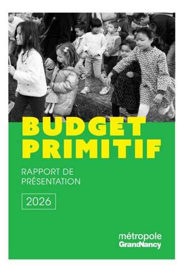 Budget 2026 - Rapport de présentation