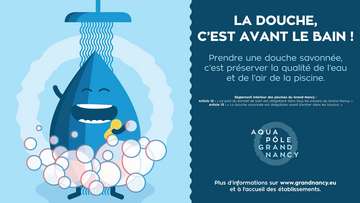Nouvelle campagne hygiène déployée dans les piscines de l'Aqua Pôle Nouvelle campagne hygiène déployée dans les piscines de l'Aqua Pôle